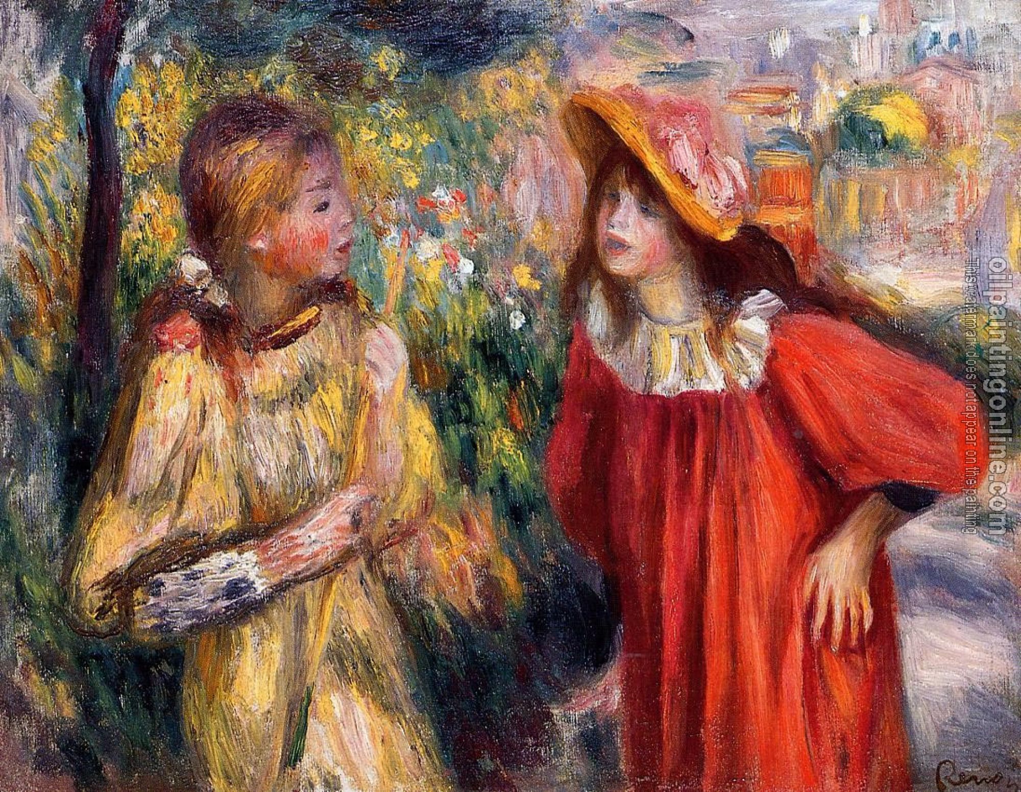 Renoir, Pierre Auguste - The Conversation